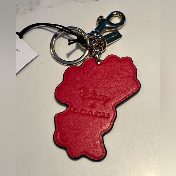 NWT Minnie Mouse x coach keychain.  Super cute! - Picture 2 of 5